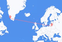Рейсы из Вильнюс, Литва в Паамиут, Гренландия