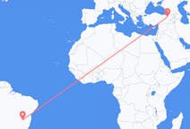 Flights from Montes Claros, Brazil to Erzurum, Turkey