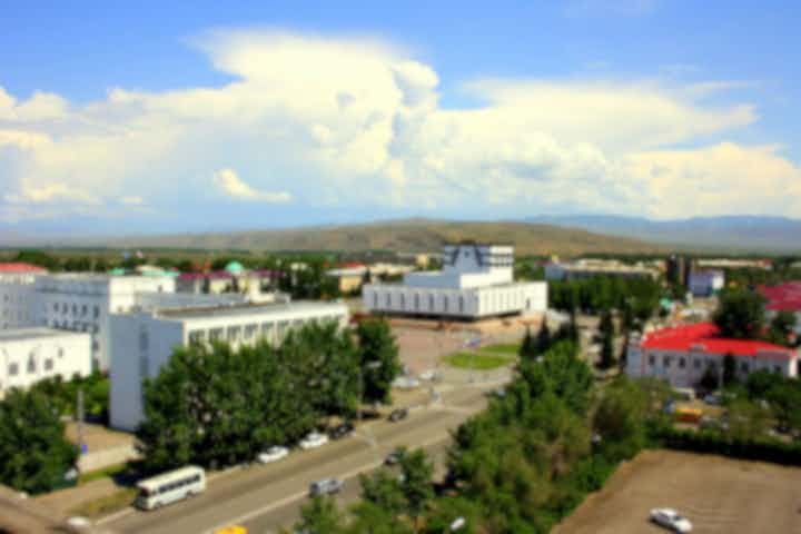 Vuelos desde Chisináu a Kyzyl