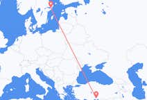 Flights from Adana to Stockholm