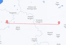 Vluchten van Vilnius naar Kaluga