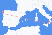 Flights from Reggio Calabria, Italy to Vigo, Spain