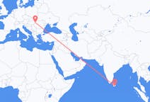 Flights from Hambantota, Sri Lanka to Oradea, Romania