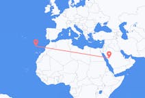 Flyg från Medina, Saudiarabien till Funchal, Portugal