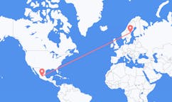 Flights from León, Mexico to Sundsvall, Sweden