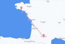 Flights from from Toulouse to Lorient