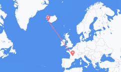 Loty z Brive-la-gaillarde, Francja do Reykjaviku, Islandia