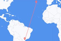 Flights from Curitiba, Brazil to Pico Island, Portugal