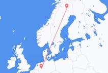 Voli da Gallivare, Svezia a Dortmund, Germania