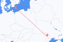 Flyreiser fra Chișinău, Moldova til Bornholm, Danmark
