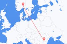 Flyg från Bukarest till Oslo