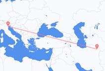 出发地 伊朗出发地 馬什哈德目的地 意大利威尼斯的航班
