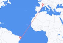 Flyrejser fra Maceió, Brasilien til Montpellier, Frankrig