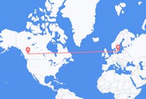Flights from Prince George, Canada to Ronneby, Sweden