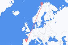 Voli da Bardufoss, Norvegia a Madrid, Spagna