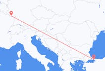 Flüge von Saarbrücken, Deutschland nach Istanbul, die Türkei