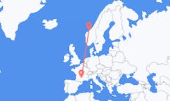 Flüge von Rodez, Frankreich nach Kristiansund, Norwegen