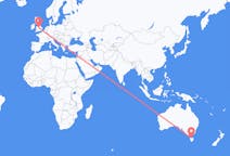 Flights from Devonport, Australia to Birmingham, England
