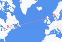 Flyreiser fra Ottawa, til Kristiansand