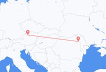 Flyreiser fra Linz, Østerrike til Iași, Romania