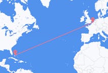 Flyreiser fra Nassau, til Ostend