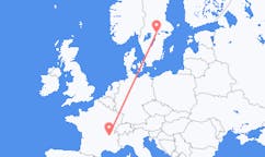 Flights from Lyon to Örebro County