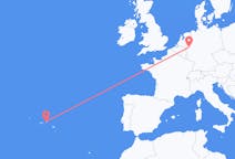 Flyg från Terceira till Düsseldorf