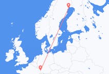 Loty z Strasburg, Francja do Luleå, Szwecja