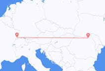 Flyrejser fra Suceava, Rumænien til Basel, Schweiz