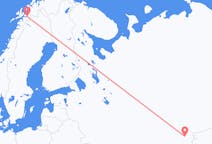 Fly fra Magnitogorsk til Narvik