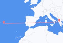 Flights from Pico Island, Portugal to Ioannina, Greece