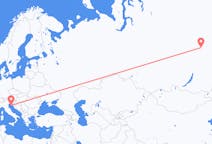 Flights from Pula, Croatia to Mirny, Russia
