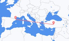 Vluchten van Gerona naar Nevşehir