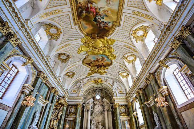 Photo of the chapel is inside the Royal Palace in Gamla Stan, in Stockholm, Sweden.