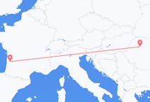 Flyrejser fra Bordeaux til Cluj Napoca