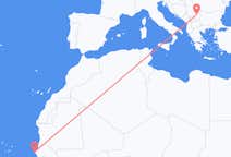 Loty z Dakar do miasta Nisz