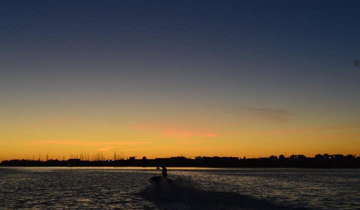 Ria Formosa en eilanden: boottocht bij zonsondergang