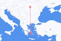 Flyreiser fra Sibiu, Romania til Plaka, Hellas