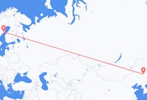Flights from Harbin, China to Umeå, Sweden
