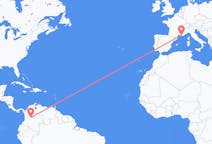Flyrejser fra Bogotá, Colombia til Marseille, Frankrig