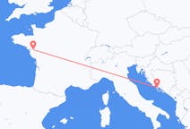 Flights from Nantes, France to Brač, Croatia