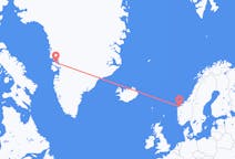 Loty z miasta Ålesund do miasta Qaarsut