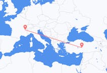 Loty z Chambery we Francji do Kayseri w Turcji