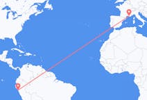 Flights from Trujillo, Peru to Marseille, France