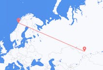 Fly fra Gorno-Altaysk til Bodø