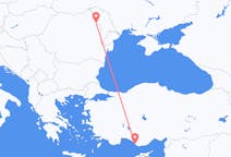 Flights from Gazipaşa in Turkey to Iași in Romania