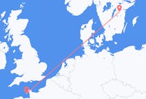 Loty z Saint Helier, Port lotniczy Jersey do Linköping, Szwecja