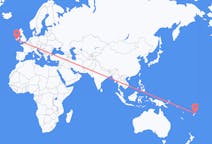 Flyreiser fra Labasa, Fiji til Cork, Irland