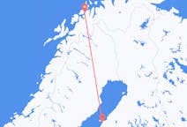 Flyreiser fra Tromsö, Norge til Vasa, Finland