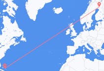 Flyrejser fra George Town, Bahamas til Rovaniemi, Finland